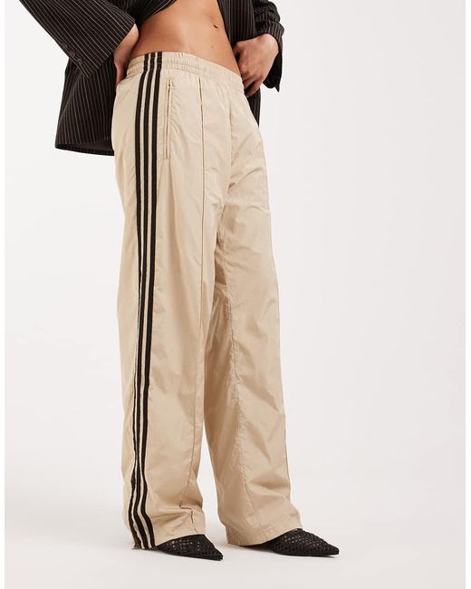 Adidas Originals Natural Firebird Loose Nylon Trackies
