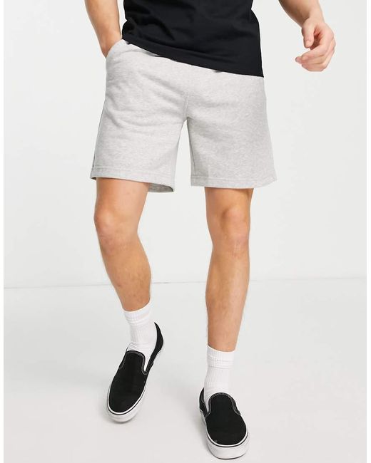 Pull&Bear Jersey Short in het Black voor heren