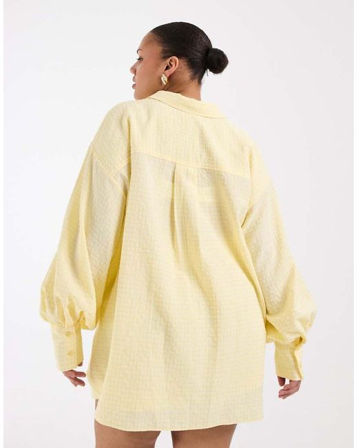 ASOS Natural Asos Design Curve Shirt