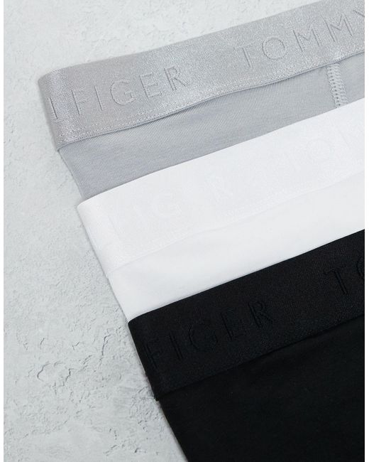 Tommy Hilfiger White Everyday Luxe 3-pack Trunks for men