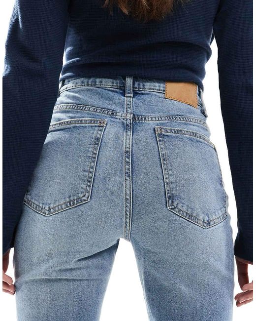 Cotton On Blue Cotton On 70s High Rise Flared Jean