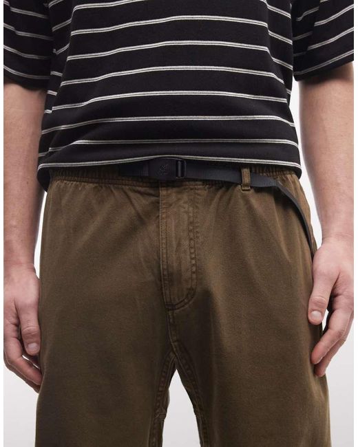 Gramicci Brown Loose Fit G Pant for men