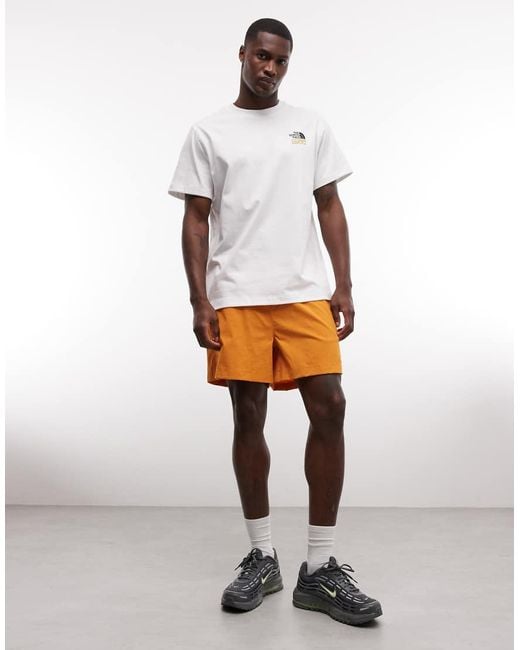 The North Face White 1966 Backprint Relaxed T-shirt for men