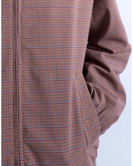 Topman Brown Harrington Jacket for men