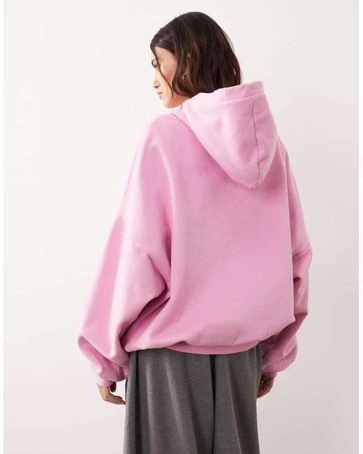 ARRANGE Pink Oversized Premium Heavy Weight Hoodie