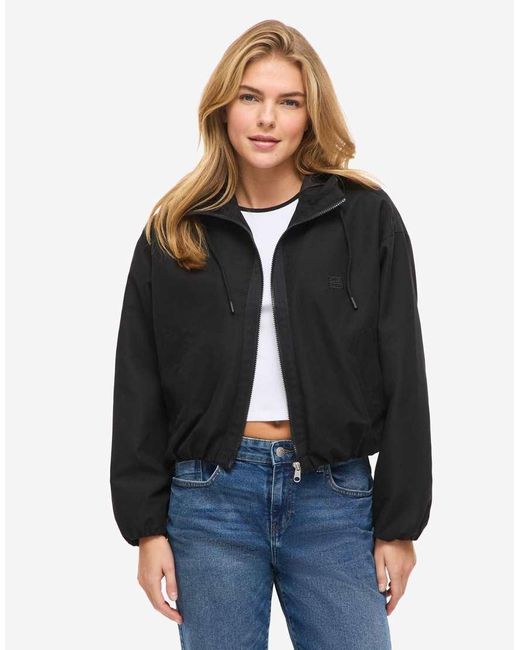 Noisy May Blue Hooded Jacket
