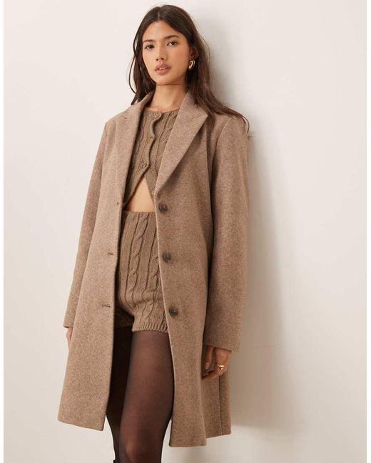 Jdy Natural Longline Coat