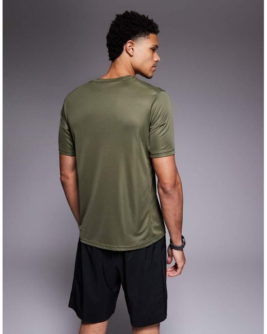 Adidas Originals Green Adidas Training Essentials T-Shirt for men