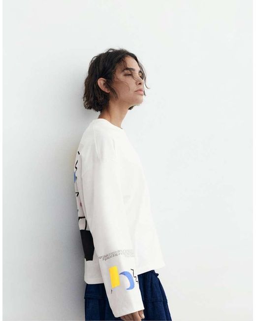 Miró di Pull&Bear in White