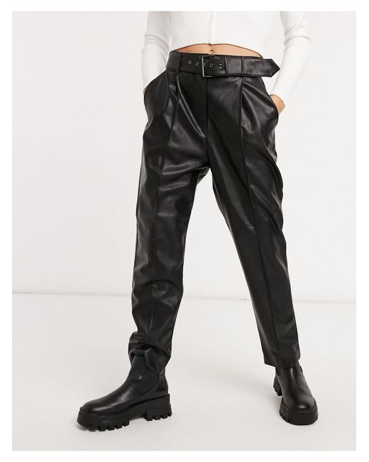 ted baker leather trousers