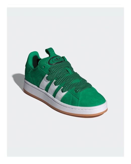 Adidas Originals Green Adidas – campus 00s – sneaker