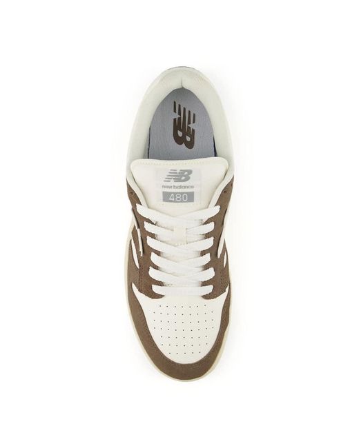 New Balance Brown 480P Trainers