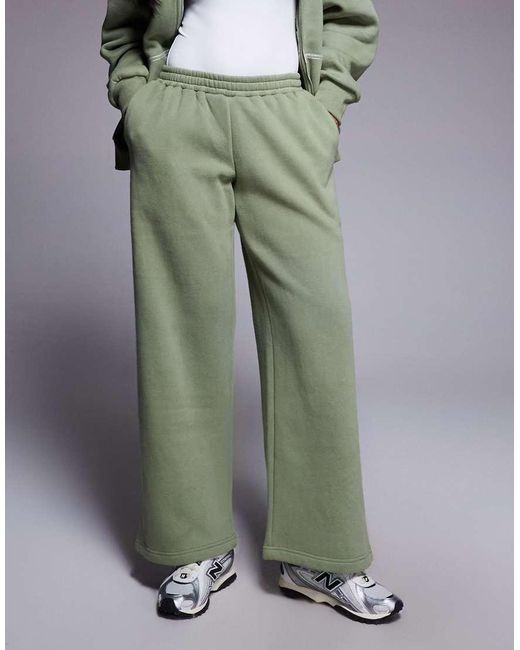 Edikted Green Co-Ord Forever Sweatpants