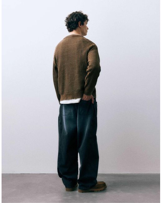 Pull&Bear – pullover in Gray für Herren