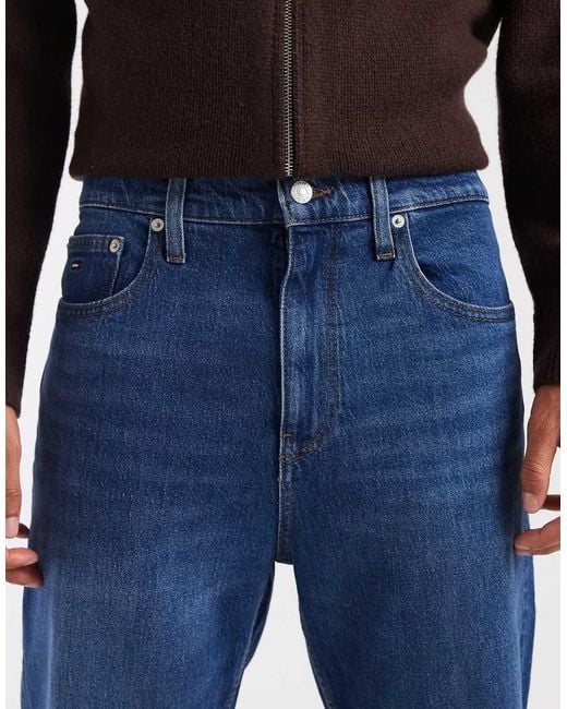 Tommy Hilfiger Blue Otis Regular Straight Leg Jeans for men
