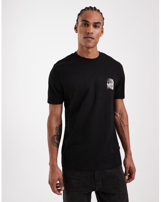 Boss Black Hugo Boss Regular Fit Back Graphic T-Shirt for men