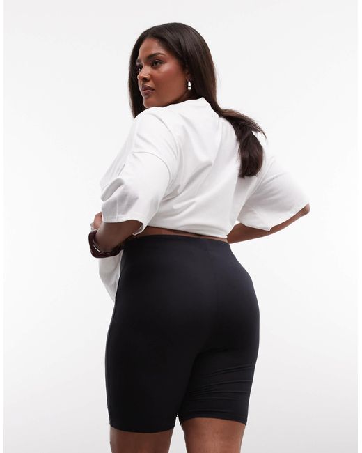 Collusion White Plus Legging Short