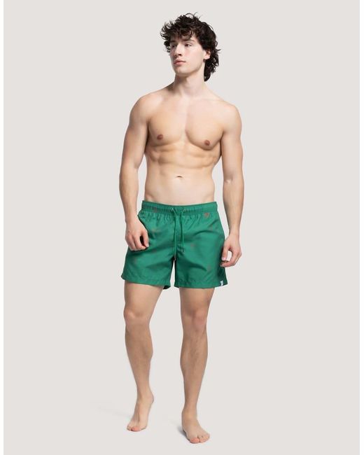 Apreslife Green Icons Swim Shorts for men