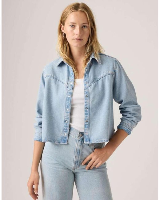 Levi's Blue Shacket