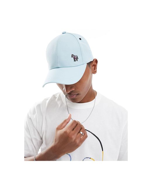PS by Paul Smith White Paul Smith Cap With Zebra Logo for men