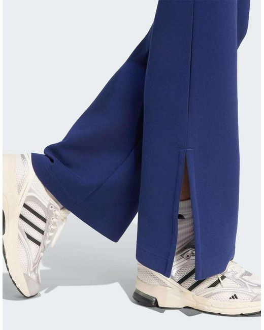 Adidas Originals Blue Soft Lux Flared Pants