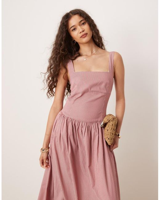 ulla johnson drop waist dress Naia Drop Waist Sleeveless Midaxi Dress main image 0
