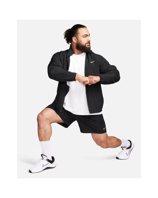 Nike Black Versality Dri-fit Form Jacket for men