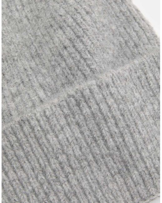 Pull&Bear Natural Knit Beanie