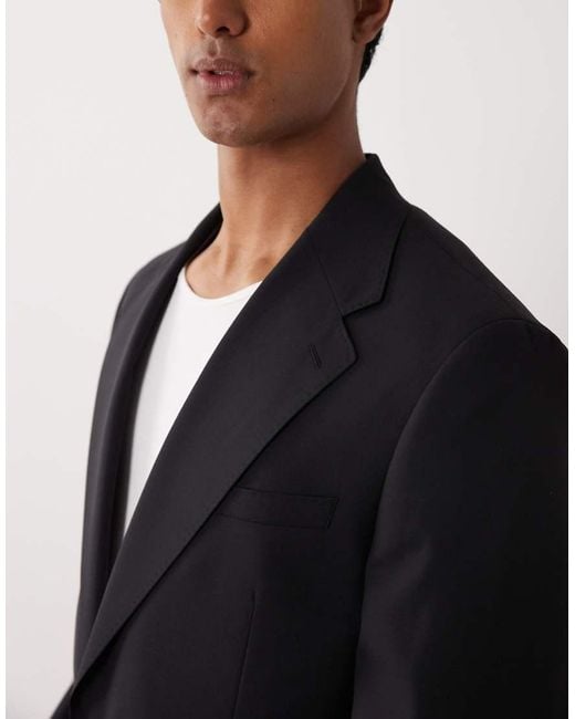 ASOS Black Premium Slim Suit Jacket for men