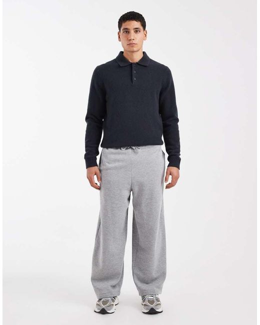 ASOS Blue Essentials Loose Fit jogger for men