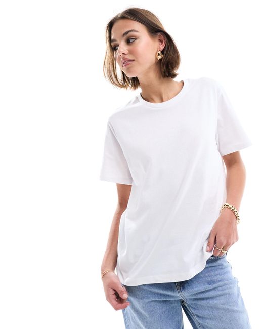 ASOS White Heavyweight Regular Fit T-shirt