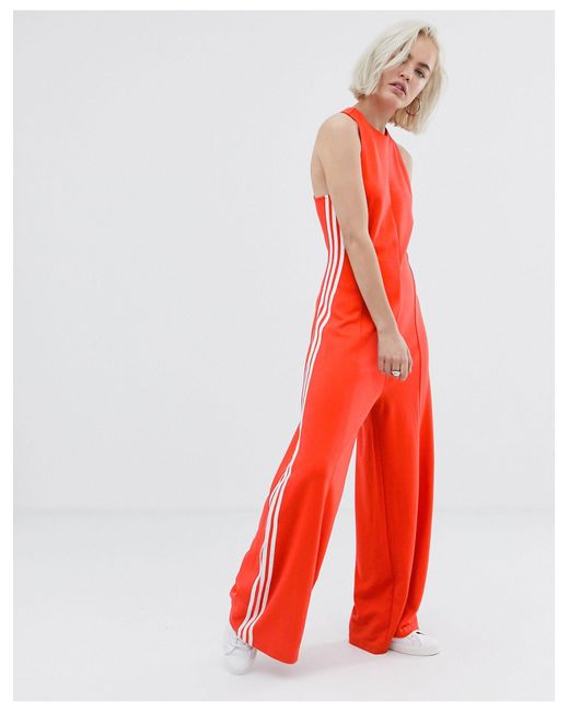 Adidas Originals Jumpsuit in het Red