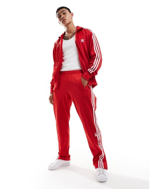 Red adibreak pants new arrivals