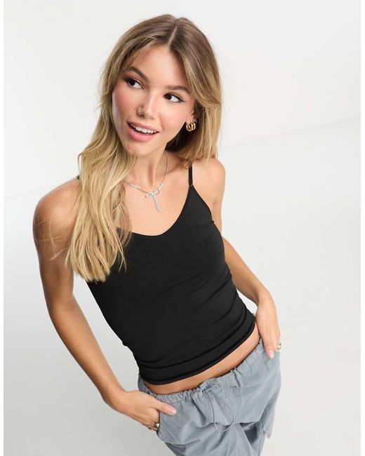 Vero Moda Black Seamless Top