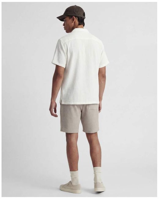 Jack & Jones Brown Textured Sweat Shorts for men