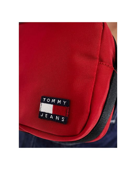 Daily - borsa a tracolla rossa di Tommy Hilfiger in Blue