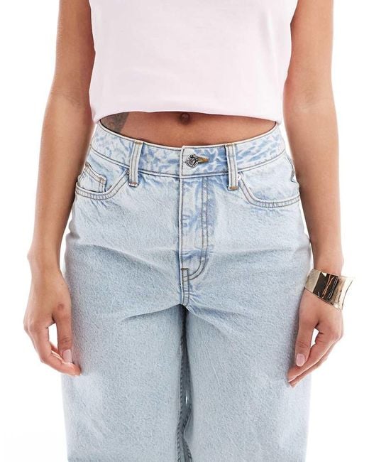 Miss Selfridge Blue baggy Jeans