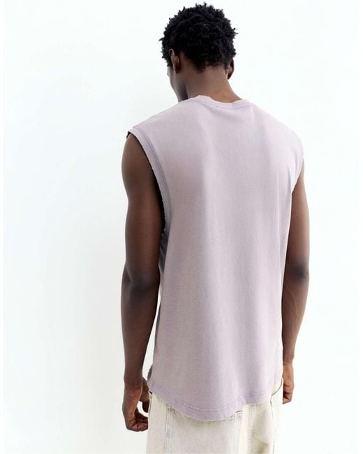 Pull&Bear – trägertop in Purple für Herren