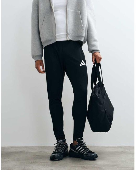 Adidas Originals Black Adidas Football Entrada26 joggers for men