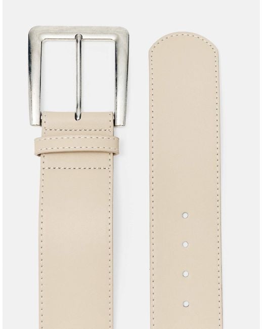 Pull&Bear White – gürtel
