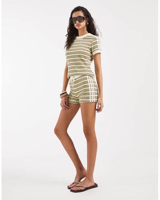 Adidas Originals Natural Terry Towelling Shorts