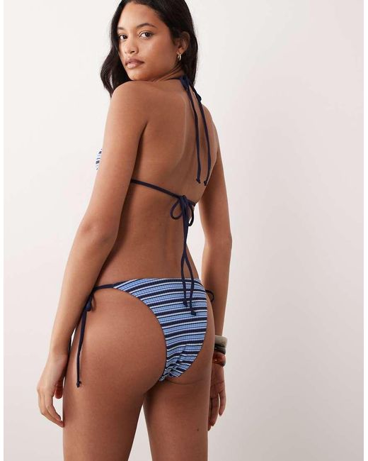Cotton On Multicolor Triangle Bikini Set