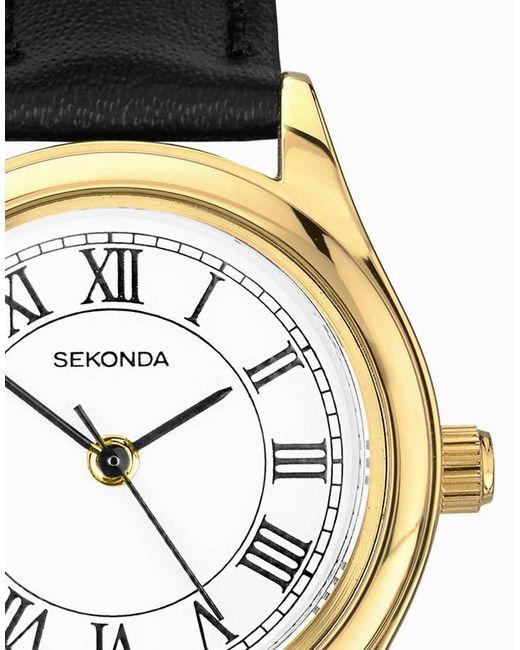 Sekonda Metallic Evans 25Mm Round Watch