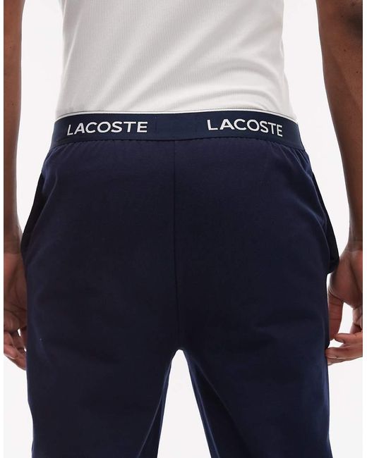 Lacoste Blue jogger Pyjama Bottoms for men