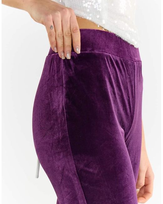 Collective The Label White Wide Leg Trousers