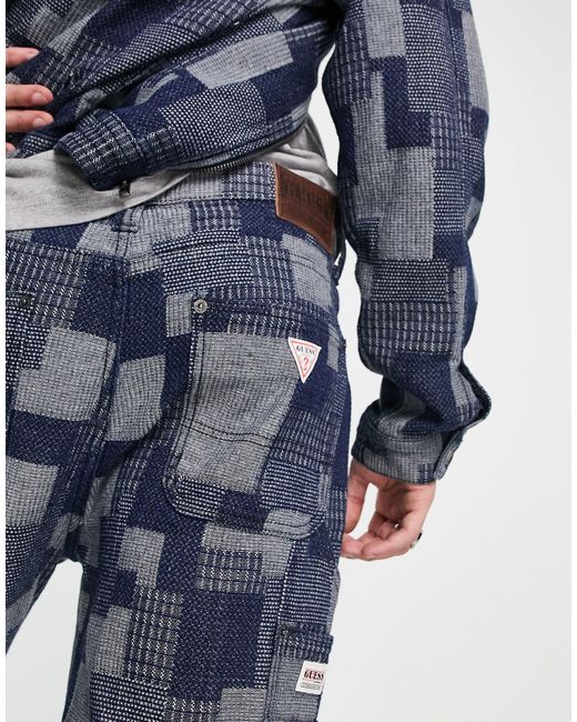 Louis Vuitton x Nigo Monogram Patchwork Denim Pants Indigo Men's