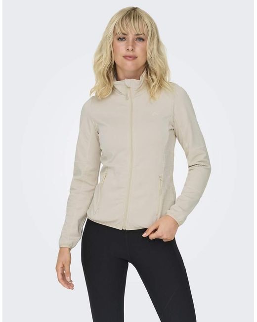 Chaqueta De Only Play de color Natural