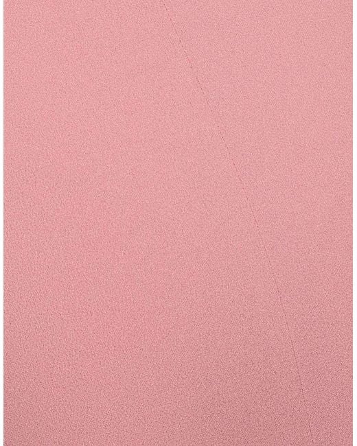 Goddiva Pink Off Shoulder Back Satin Bow Maxi Dress