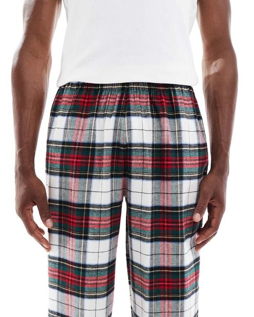 ASOS White Lounge Bottoms for men
