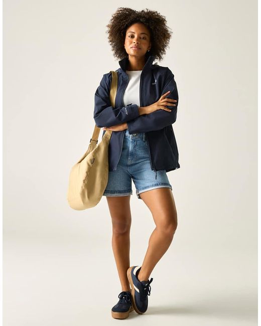 Regatta Blue Daysha Ii Waterproof Shell Jacket